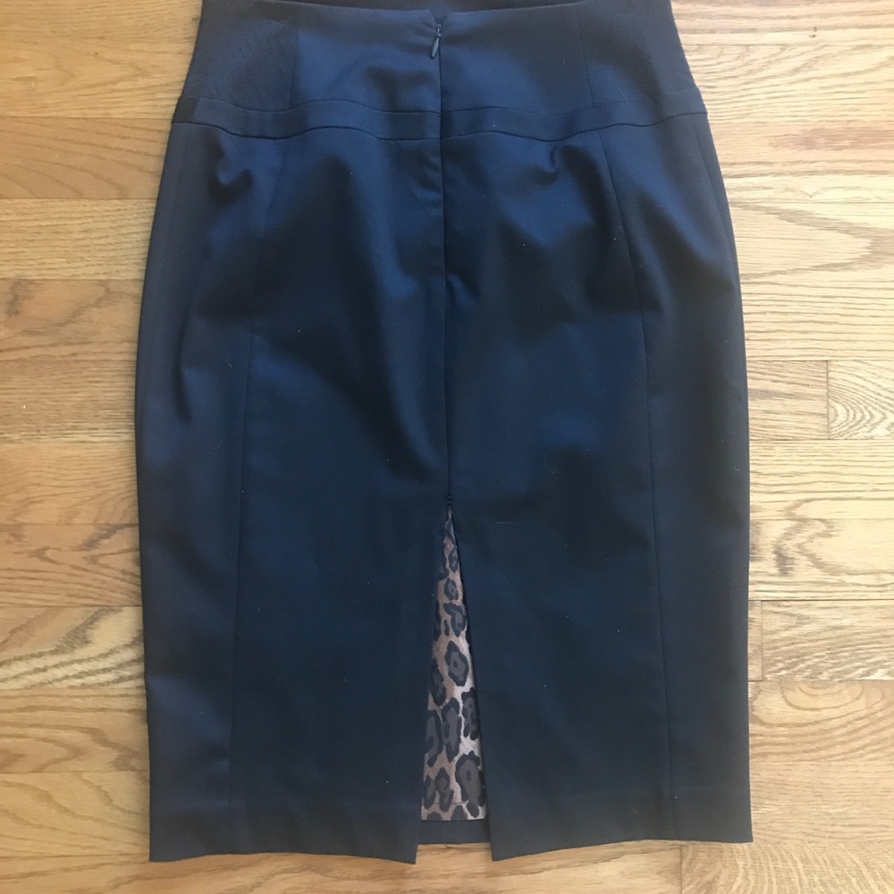 Express Black High Waisted Pencil Skirt